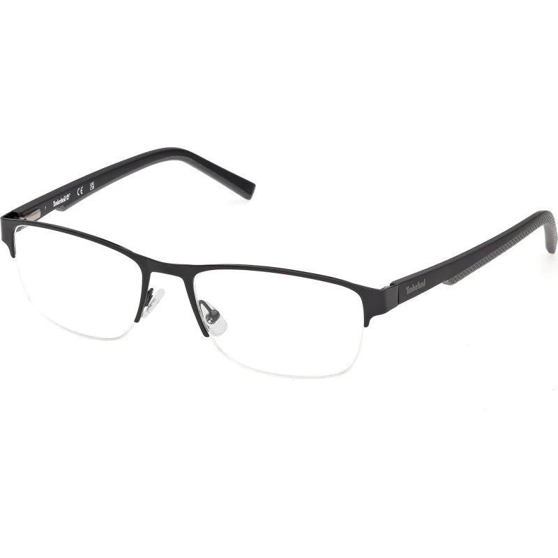 Timberland TB50109 Occhiali da Vista Uomo in Metallo Nero
