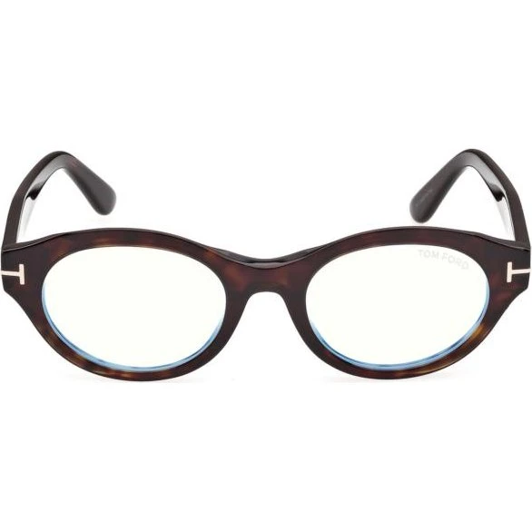 Tom Ford FT6172-B Blue Block Occhiali da Vista Donna Avana 51mm