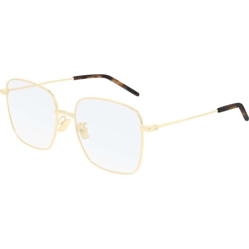 Saint Laurent SL 314 006 Montature da Vista Squadrata Oro