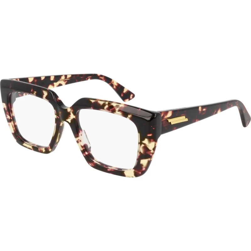 Bottega Veneta BV1032O 002 Montature da Vista Squadrate Havana