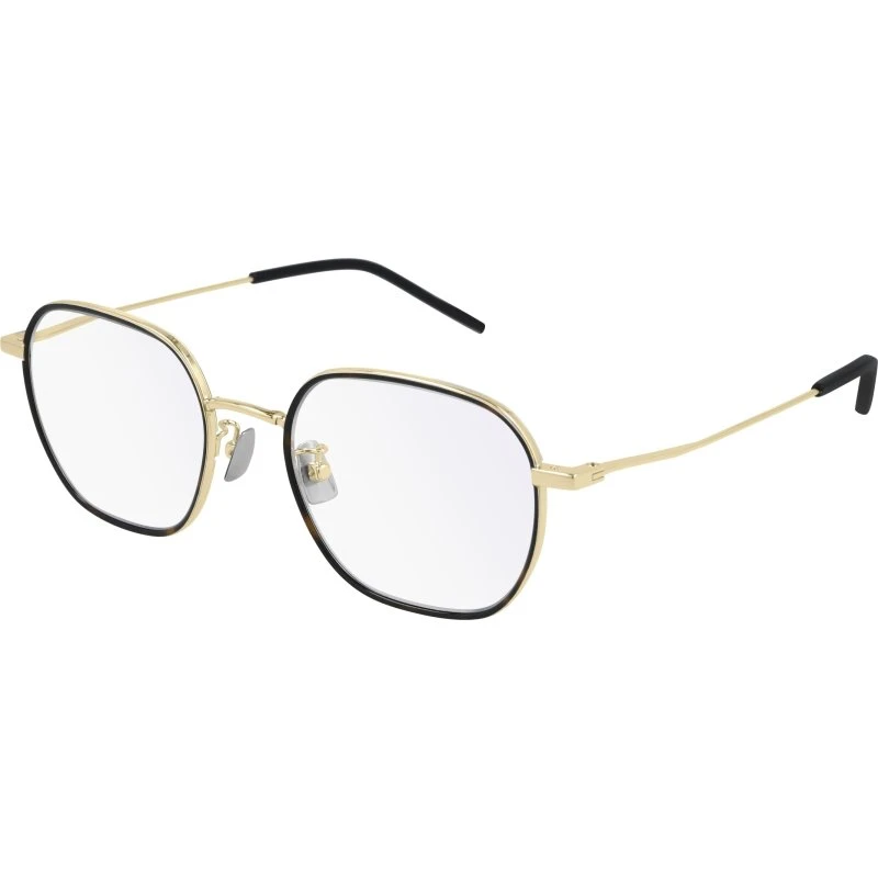 Saint Laurent SL 397/F 003 Montatura da Vista Squadrata Oro