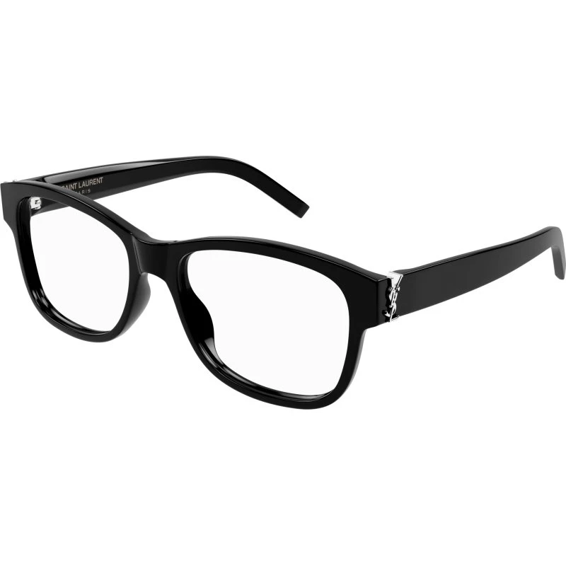 Saint Laurent SL M132 001 Montature da Vista Acetato Nero Trasparente