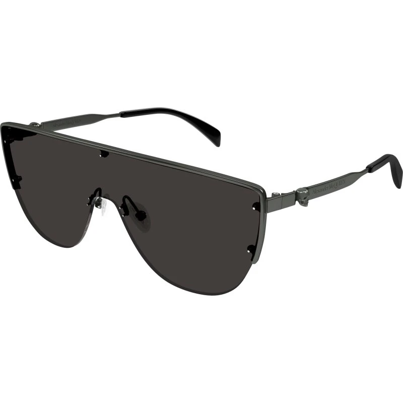 Alexander McQueen AM0457S Occhiali da Sole Maschera Uomo Rutenio