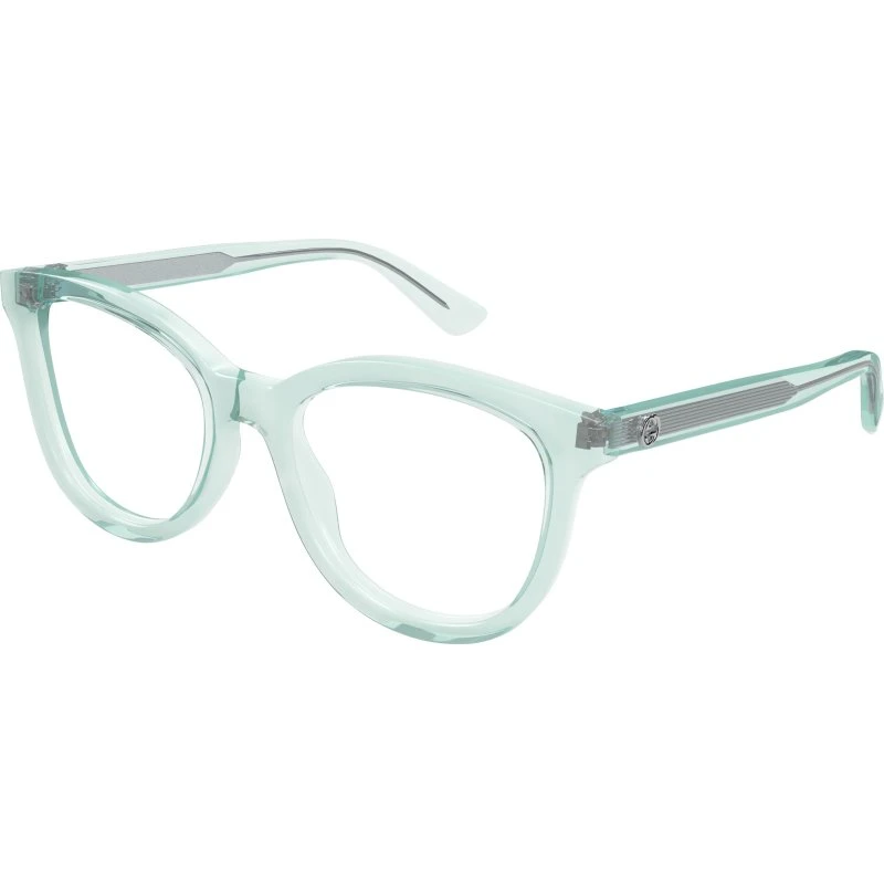 Gucci GG1687O 004 Montatura Occhiali da Vista Cat Eye Verde