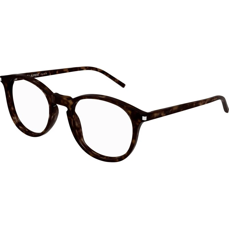 Saint Laurent SL 106 018 Montature da Vista Acetato Havana