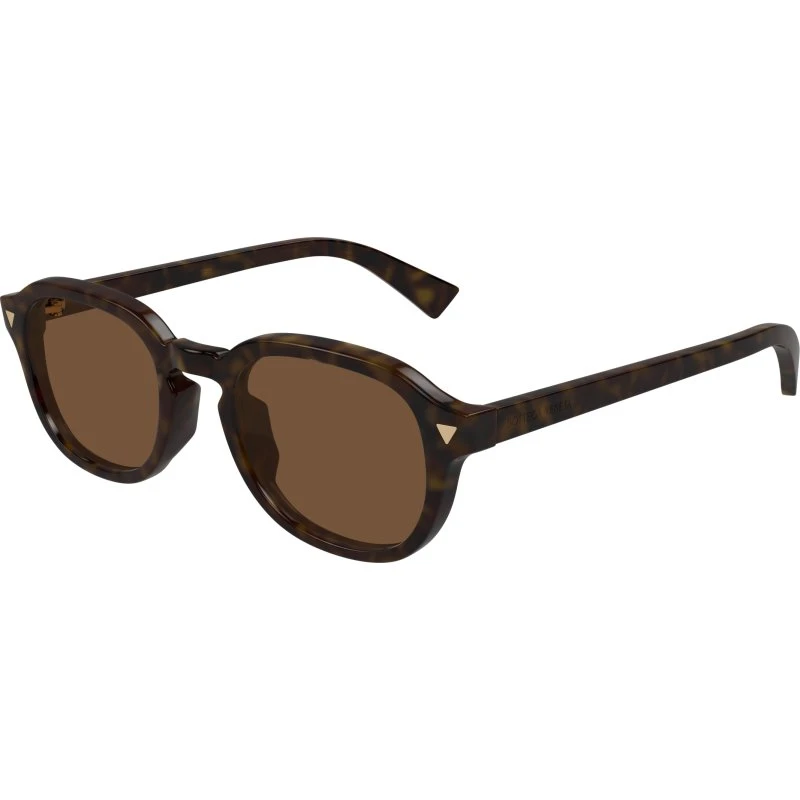 Bottega Veneta BV1364S 002 Occhiali da Sole Rotondi Havana
