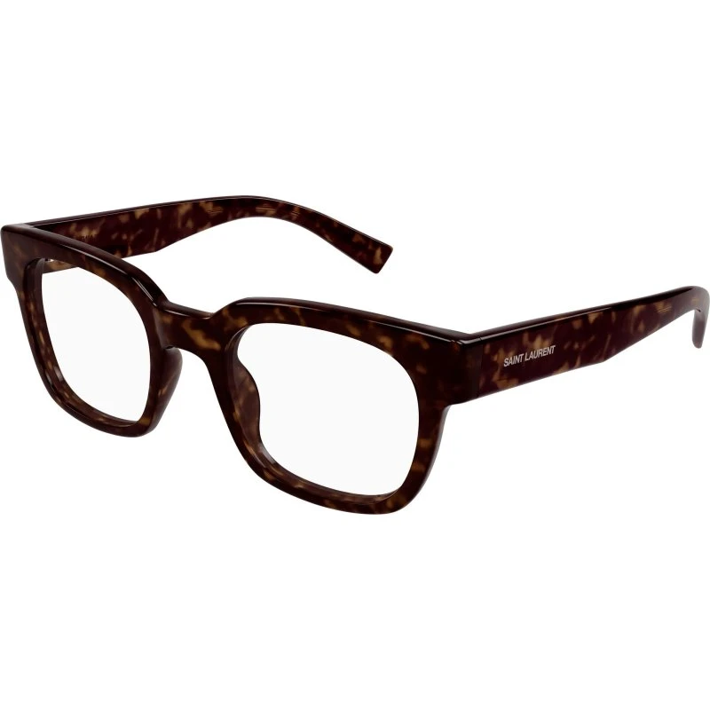 Saint Laurent SL 805 002 Montature da Vista Rotonde Havana