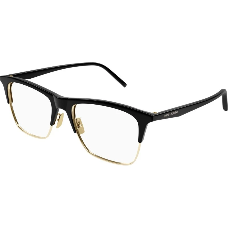 Saint Laurent SL 786 003 Montatura da Vista Squadrata Nero