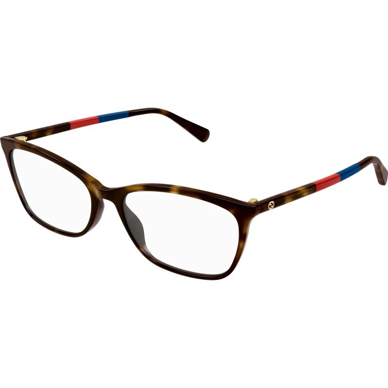 Gucci GG1930O 004 Montatura Occhiali da Vista Havana Quadrata