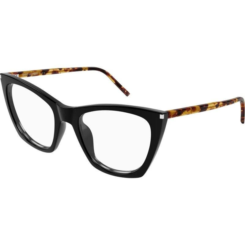 Saint Laurent SL 214 Kate Thin Montatura Cat Eye Nero