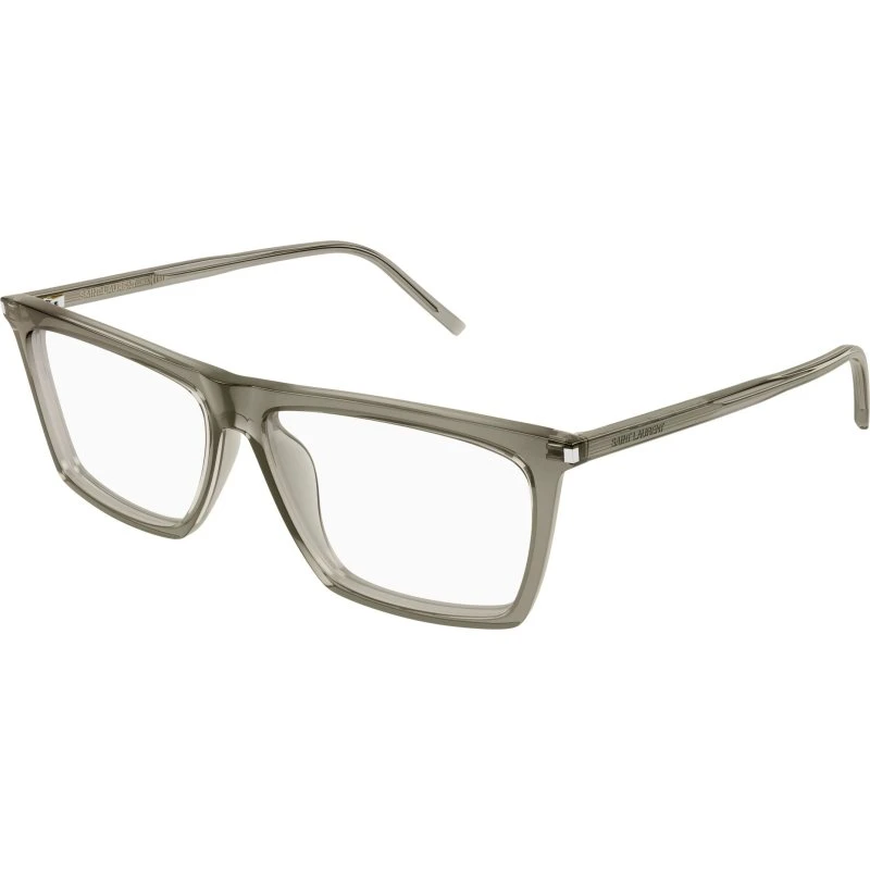 Saint Laurent SL 803 012 Montature da Vista Squadrate Marrone