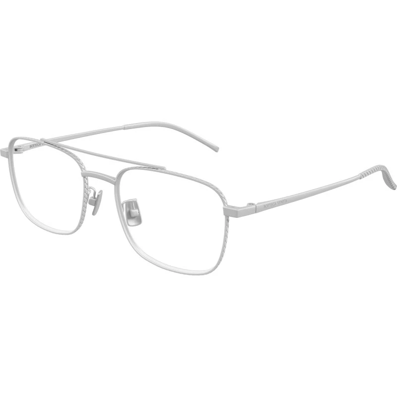 Bottega Veneta BV1425OA 002 Montatura da Vista in Titanio Argento