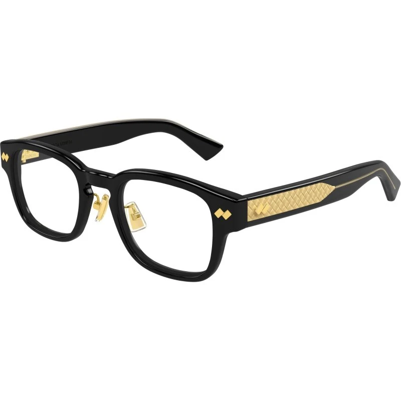 Bottega Veneta BV1404OA 005 Montatura da Vista Squadrata Nero