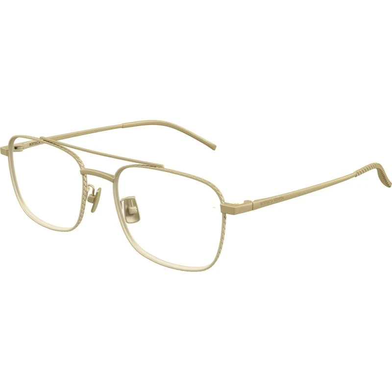 Bottega Veneta BV1425OA 004 - Occhiali da Vista in Titanio Bronzo