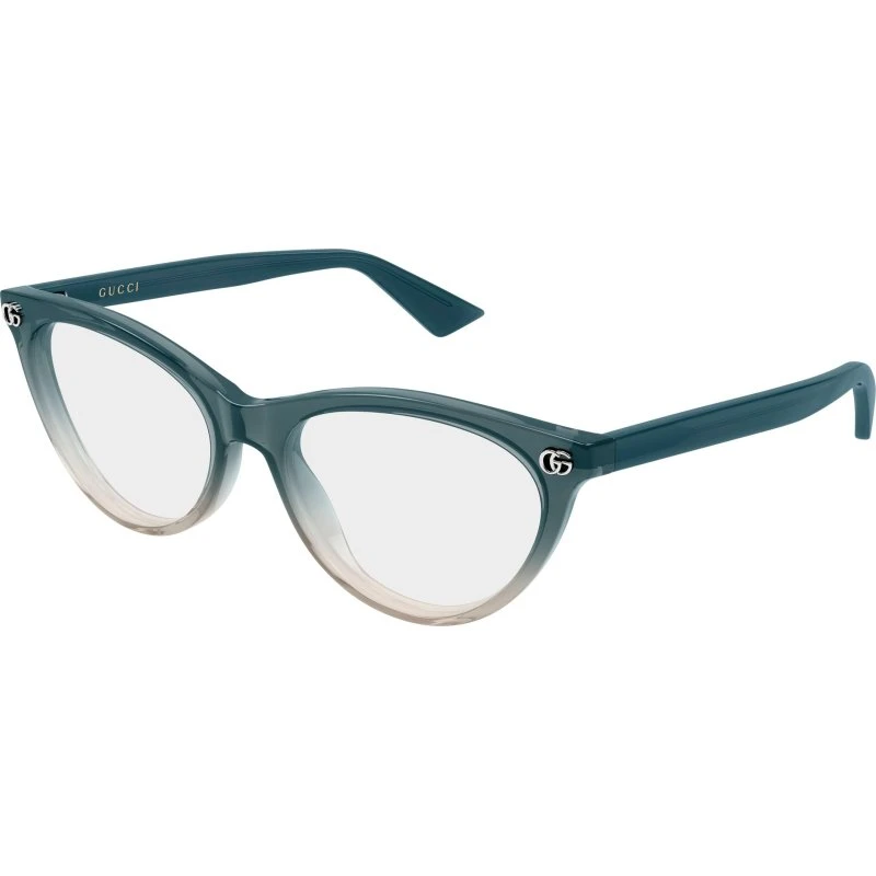 Gucci GG2112O 004 Occhiali da Vista Cat Eye Grigio Trasparente