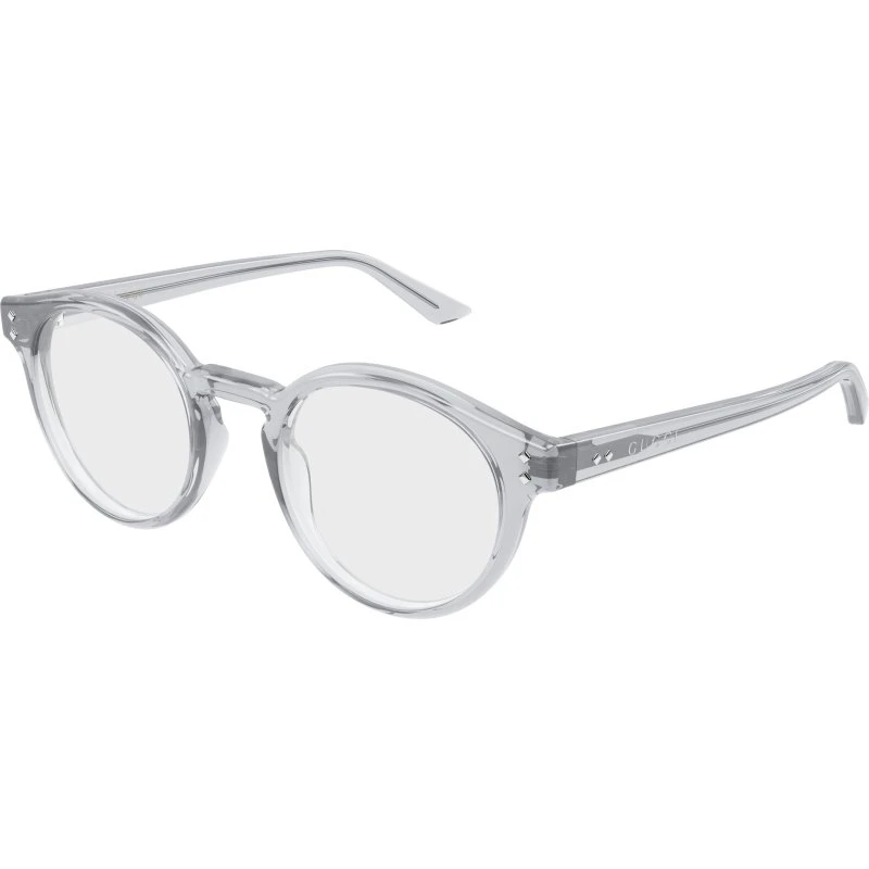 Gucci GG2133O 003 Occhiali da Vista Rotondi in Acetato Grigio