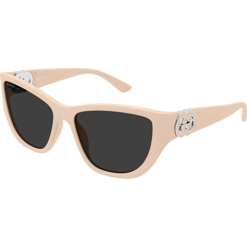 Gucci GG2122S 004 Occhiali da Sole Cat Eye Rosa e Grigio
