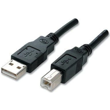 EWENT Cavo USB A/B 3m Nero