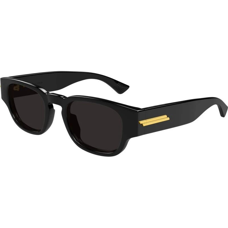 Bottega Veneta BV1460S 001: Occhiali da Sole Rotondi in Acetato