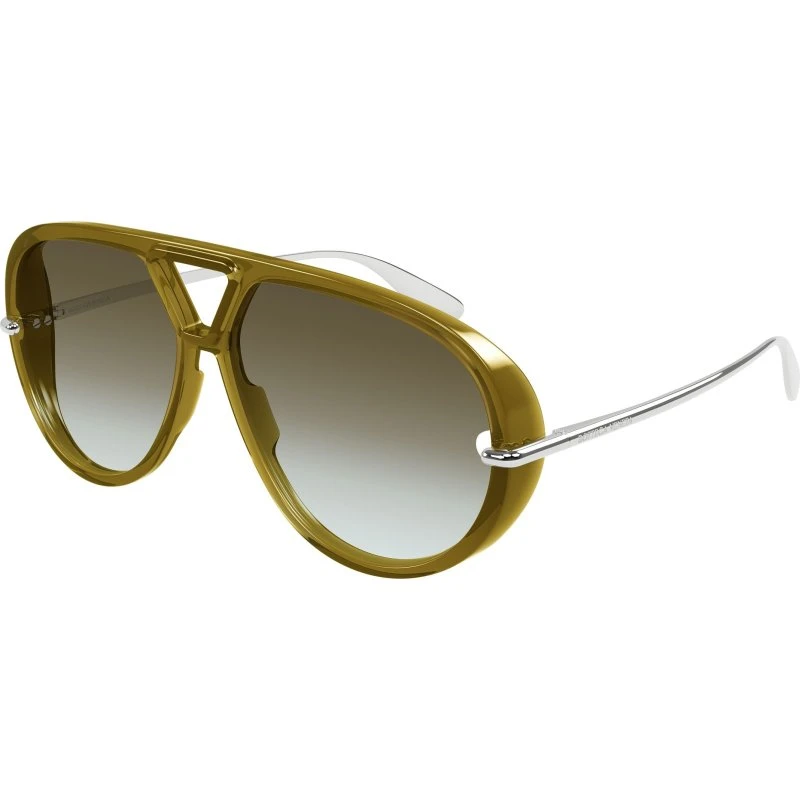 Bottega Veneta BV1274S 006 Occhiali da Sole Pilot Marrone