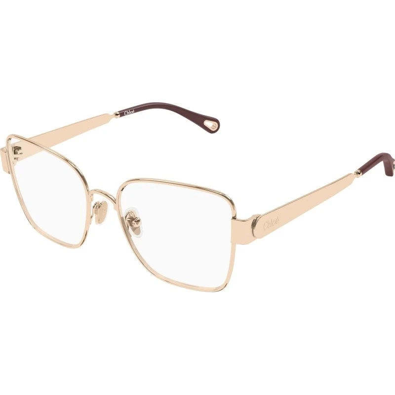 Chloé CH0356O 004 Montatura Occhiali da Vista Farfalla Oro