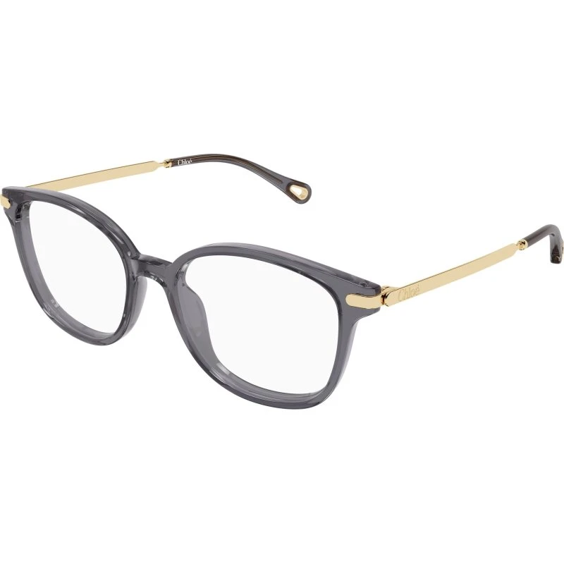 Chloé CH0359O Montatura Occhiali da Vista Squadrata Grigio Trasparente
