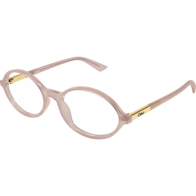Chloé CH0367O 004 Montatura Occhiali da Vista Rotonda Beige