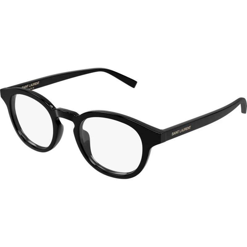 Saint Laurent SL 907 004 Montature da Vista Cat Eye Nero Trasparente