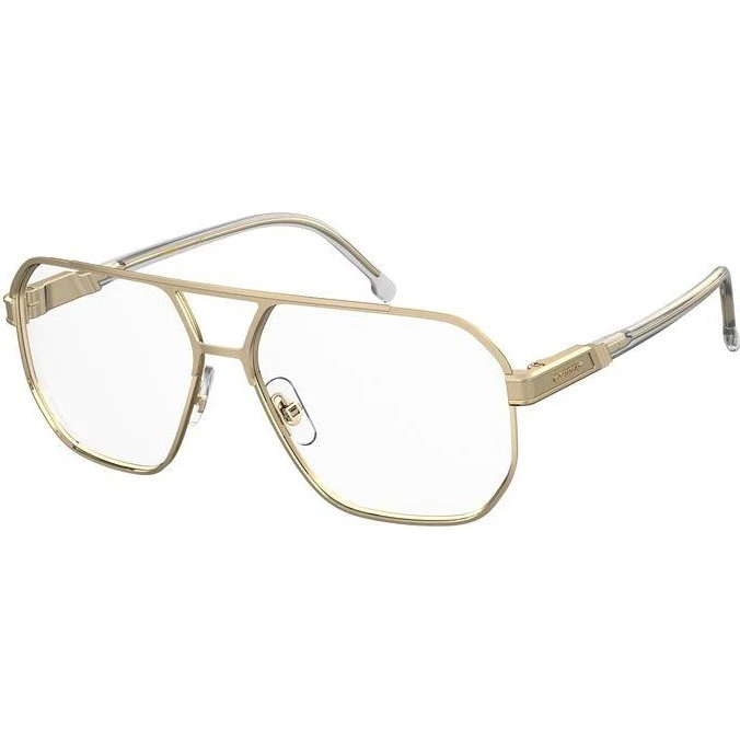 Carrera 1135 J5G Occhiali da Vista Uomo in Metallo Oro Squadrati
