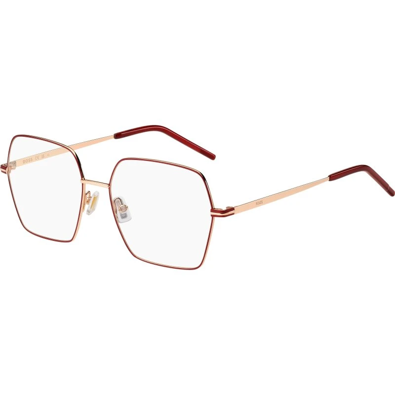 Hugo Boss BOSS 1592 Y11 Montature da Vista Metallo Oro Rosso
