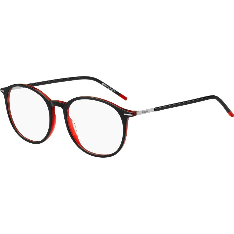 Hugo Boss HG 1277 OIT Montatura da Vista Donna Acetato Nero/Rosso