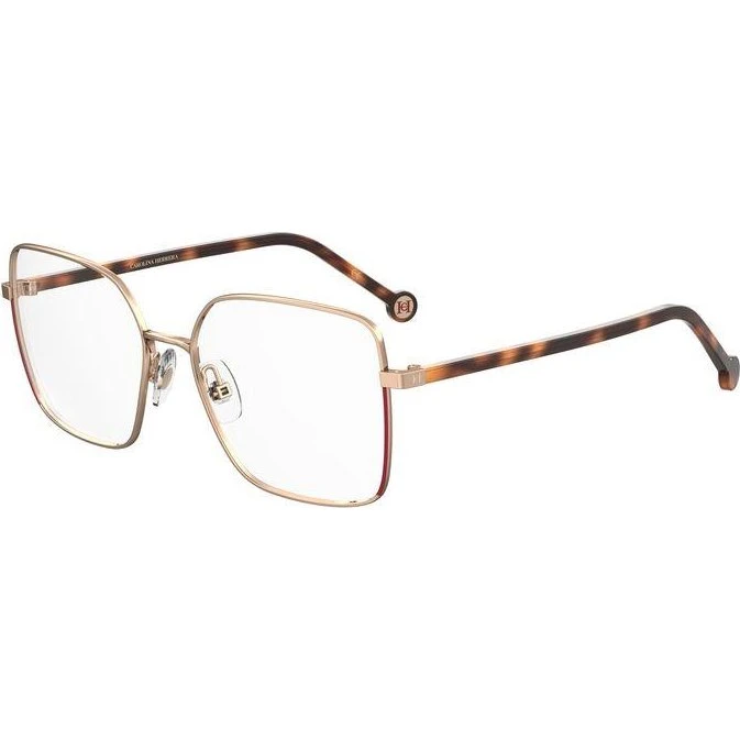 Carolina Herrera HER 0248 06J Montature da Vista Squadrati Oro