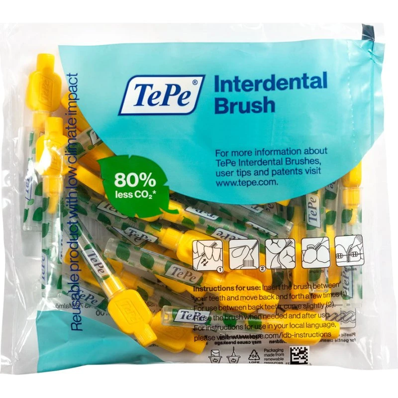 TePe Scovolino Interdentale 0,7 mm - Confezione da 25 pezzi