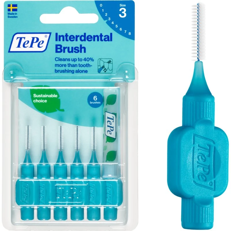 TePe Scovolino Interdentale Blu 0,6 mm - 25 pz