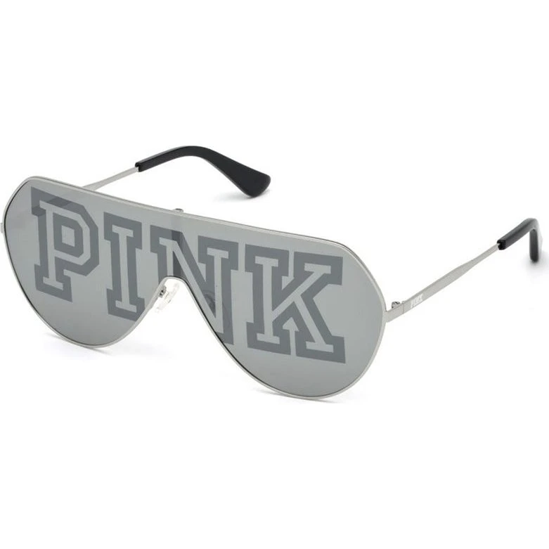 Victoria's Secret Occhiali da Sole Pilot PK0001 Argento e Grigio