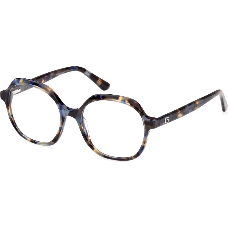 Guess GU8271 092 Montature da Vista Blu Rotonde in Acetato