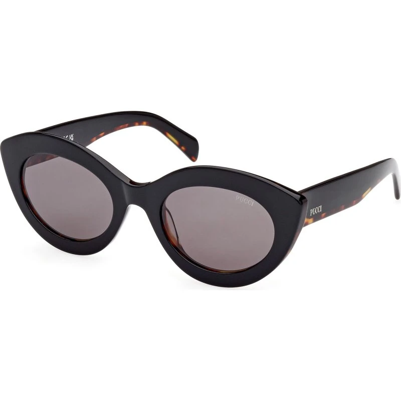 Emilio Pucci Occhiali da Sole Cat Eye EP0203 Nero e Grigio