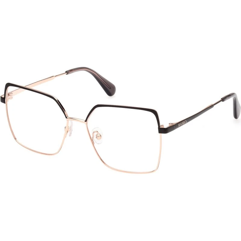 MAX&Co Occhiali da Vista MO5097 Oro Geometrici Donna
