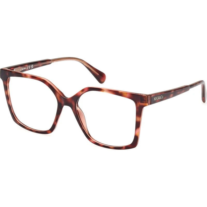 MAX&Co Montature da Vista MO5105 055 Havana Geometrica