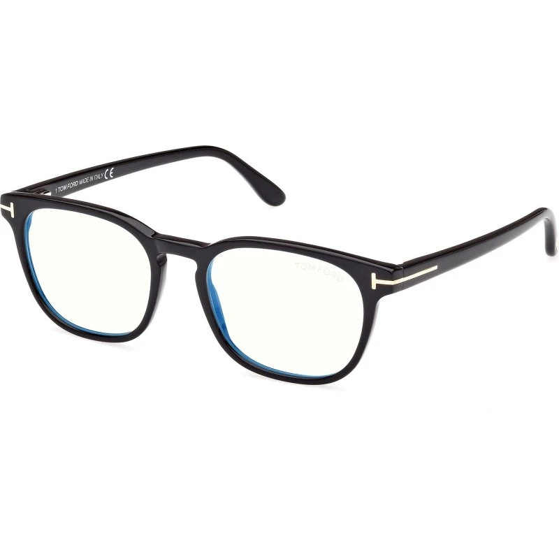Tom Ford FT5868-B 001 Montature da Vista Squadrate Nero