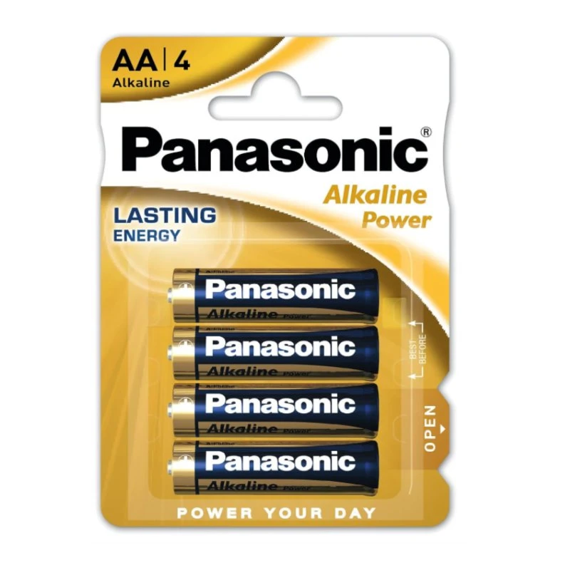 Panasonic Alkaline Power AA 4 Pz LR6APB/4PB