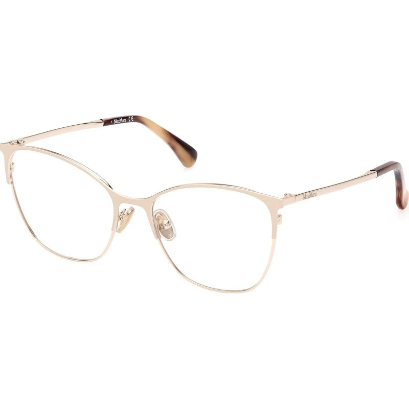 Max Mara MM5104 028 Montature da Vista Cat Eye Oro Rosé