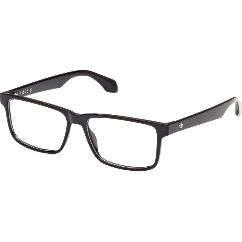 Adidas Uomo Montature da Vista Squadrate Nere OR5087 001