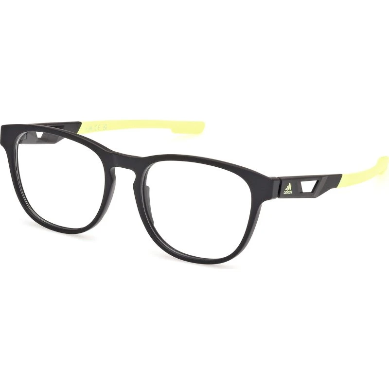Adidas Sport SP5072 002 Montature da Vista Rotonde Nere