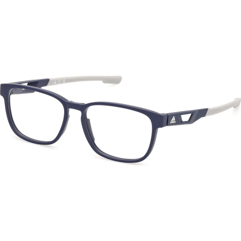 Adidas Sport SP5077 092 Montature da Vista Blu Squadrata