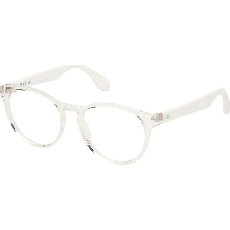 Adidas Uomo OR5094 026 Montatura Occhiali da Vista Rotonda Trasparente