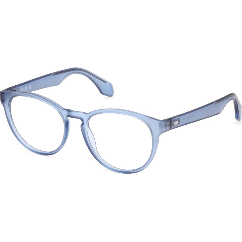 Adidas OR5094 085 Occhiali da Vista Rotondi Azzurri Uomo