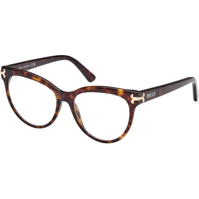 Emilio Pucci Occhiali da Vista Cat Eye EP5245 Havana