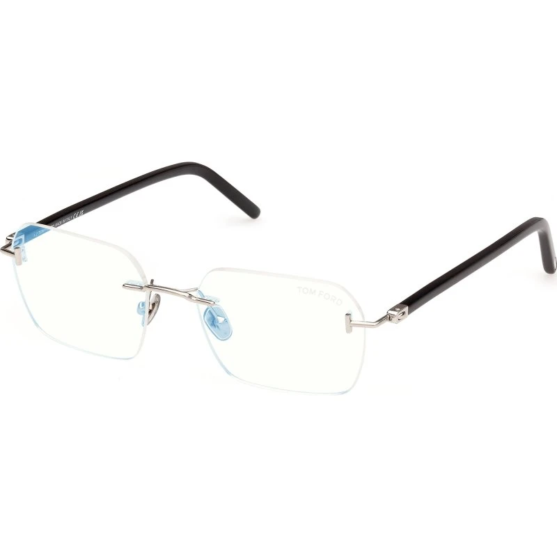 Tom Ford FT5934-B 016 Montatura da Vista Metallo Palladio Uomo