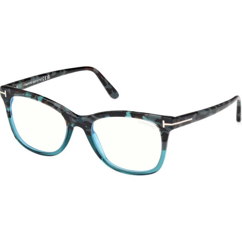 Tom Ford FT5986-B 055 Occhiali da Vista Donna Acetato Havana